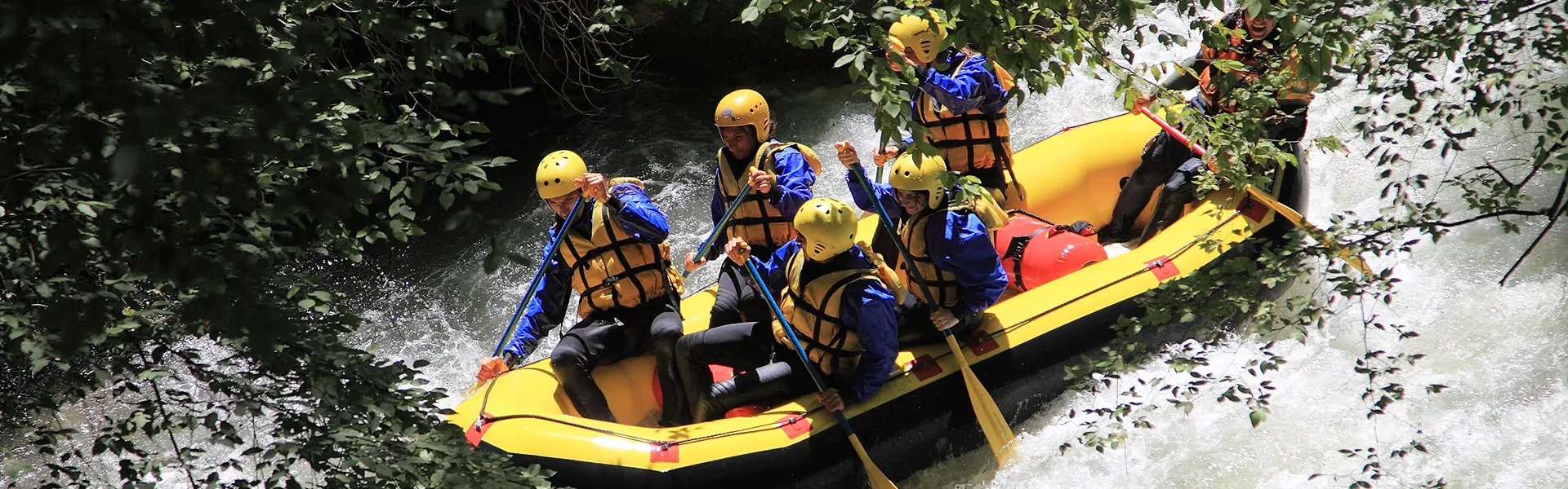 Rafting in Umbria per adulti e famiglie
