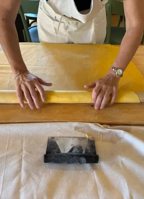 Tagliatelle Pasta-Making Experience in an Umbrian Olive Mill