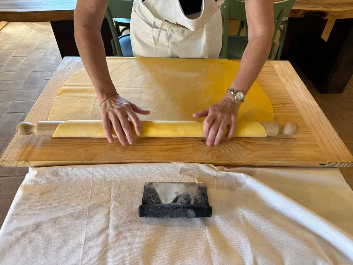 Tagliatelle Pasta-Making Experience in an Umbrian Olive Mill