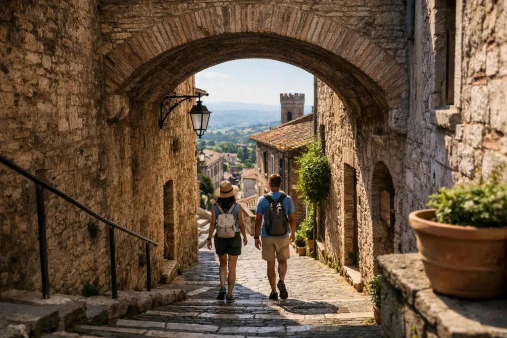 A Perugia Walking Tour Beyond the Main Streets