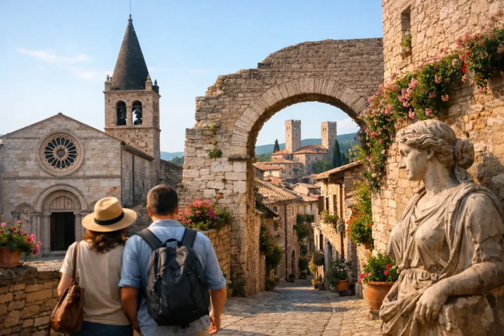 A Spello Walking Tour Through Art and History