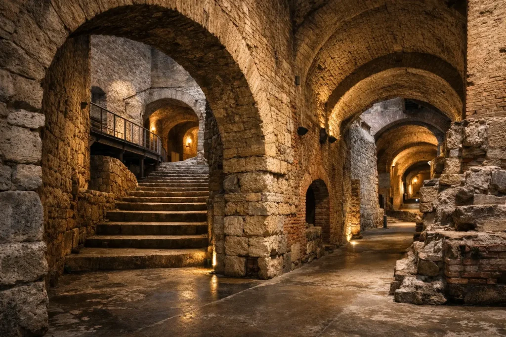 Rocca Paolina Underground Passage History