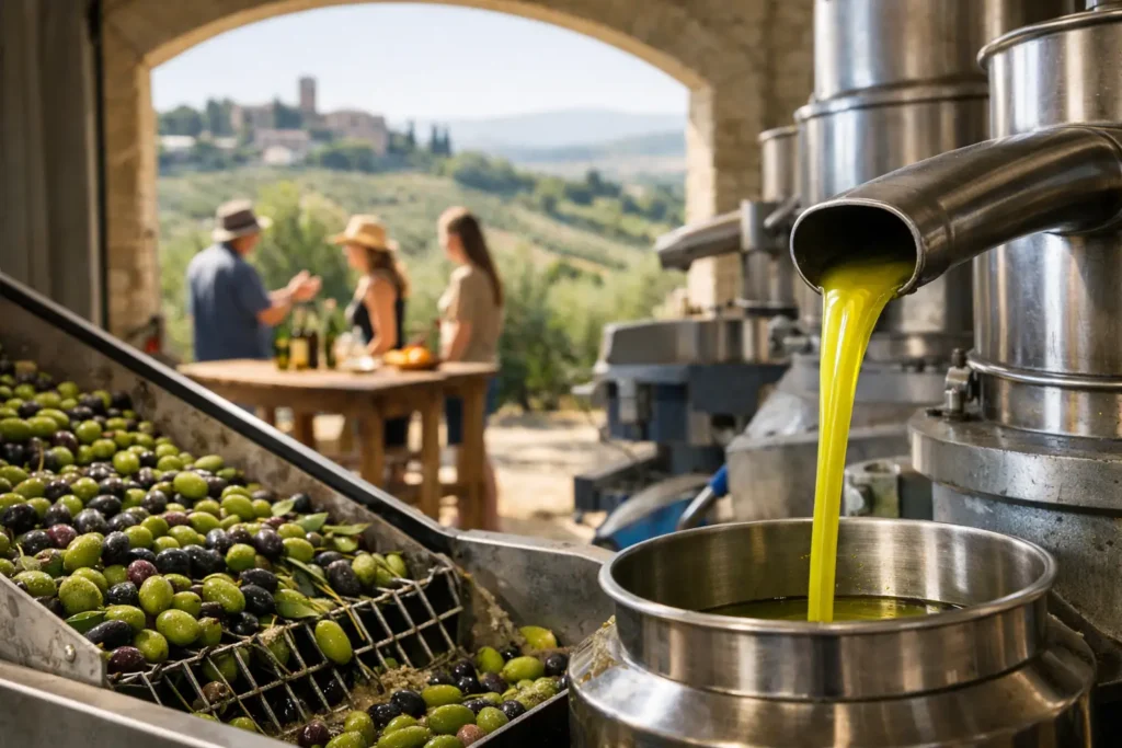 What to Expect on an Olive Mill Visit in Umbria