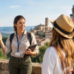 Are Local Guides Licensed in Italy and Umbria?