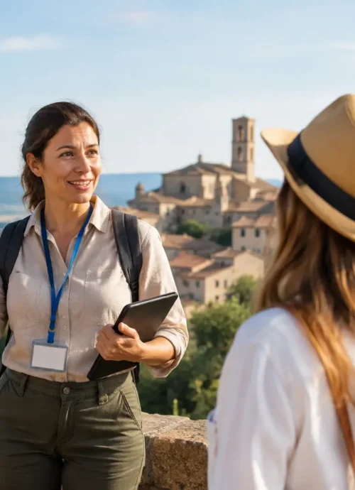 Are Local Guides Licensed in Italy and Umbria?