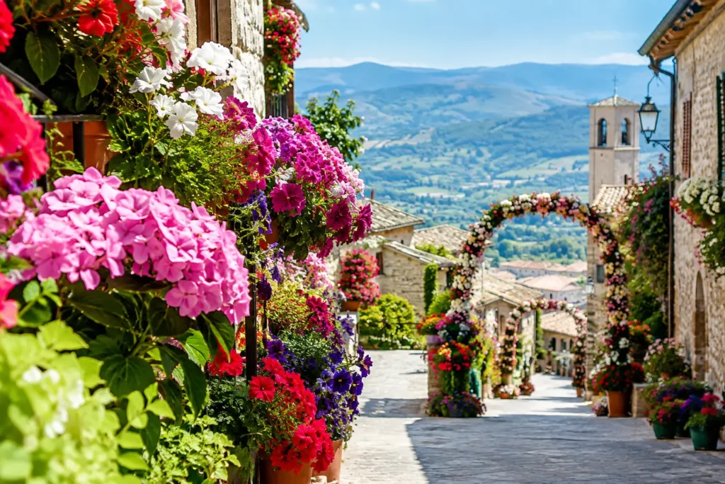 How to Visit Spello’s Flower Festival in Umbria