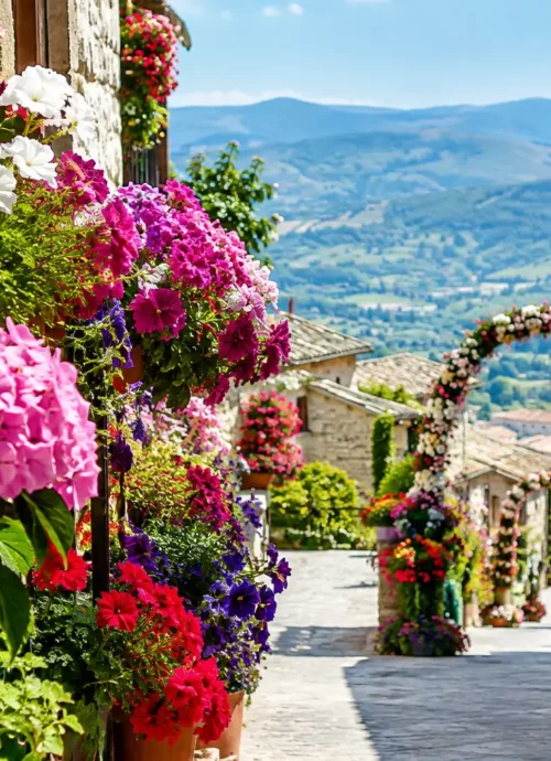 How to Visit Spello’s Flower Festival in Umbria