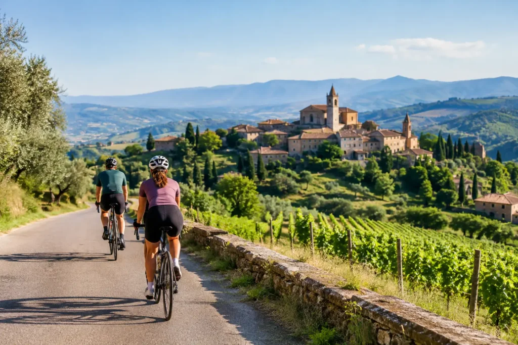 Umbria Cycling Routes for Culture, Hills, and Wine